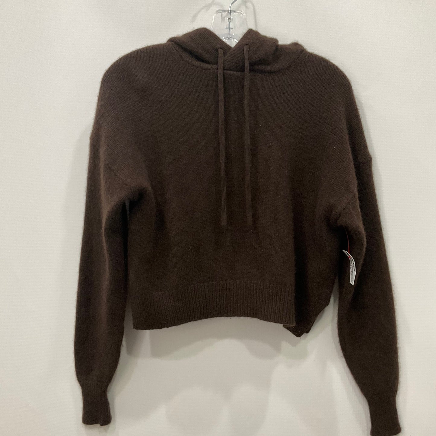Sweatshirt Hoodie By Babaton In Brown, Size: S