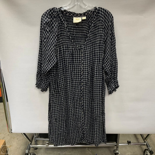 Dress Casual Midi By Maeve In Navy, Size: M