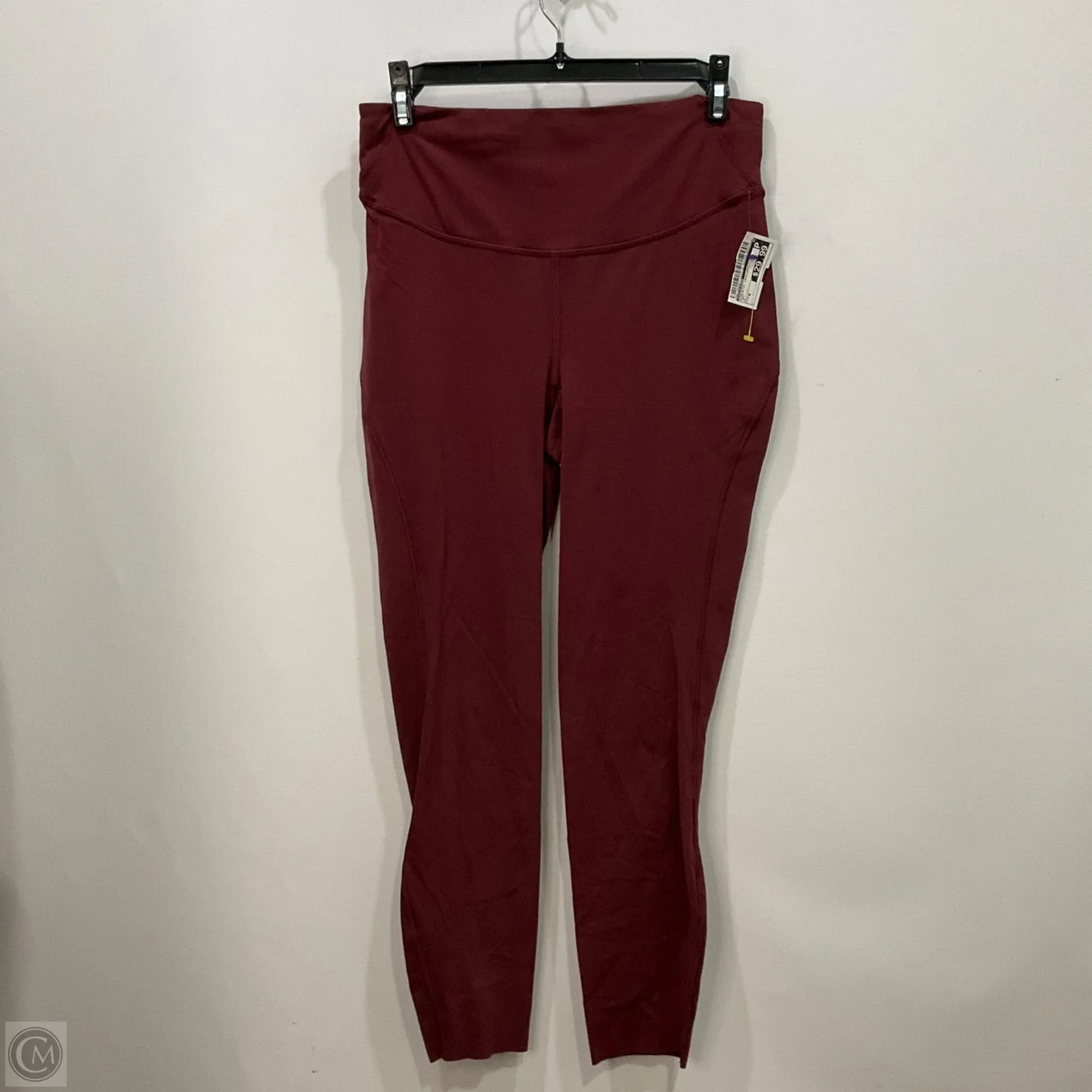 Athletic Leggings By Lululemon In Red, Size: 6