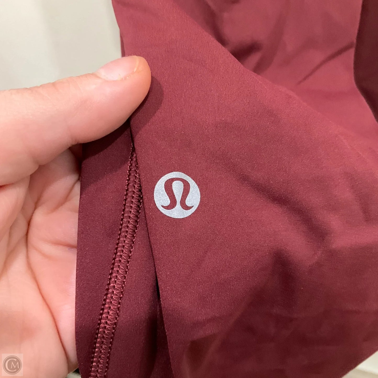 Athletic Leggings By Lululemon In Red, Size: 6