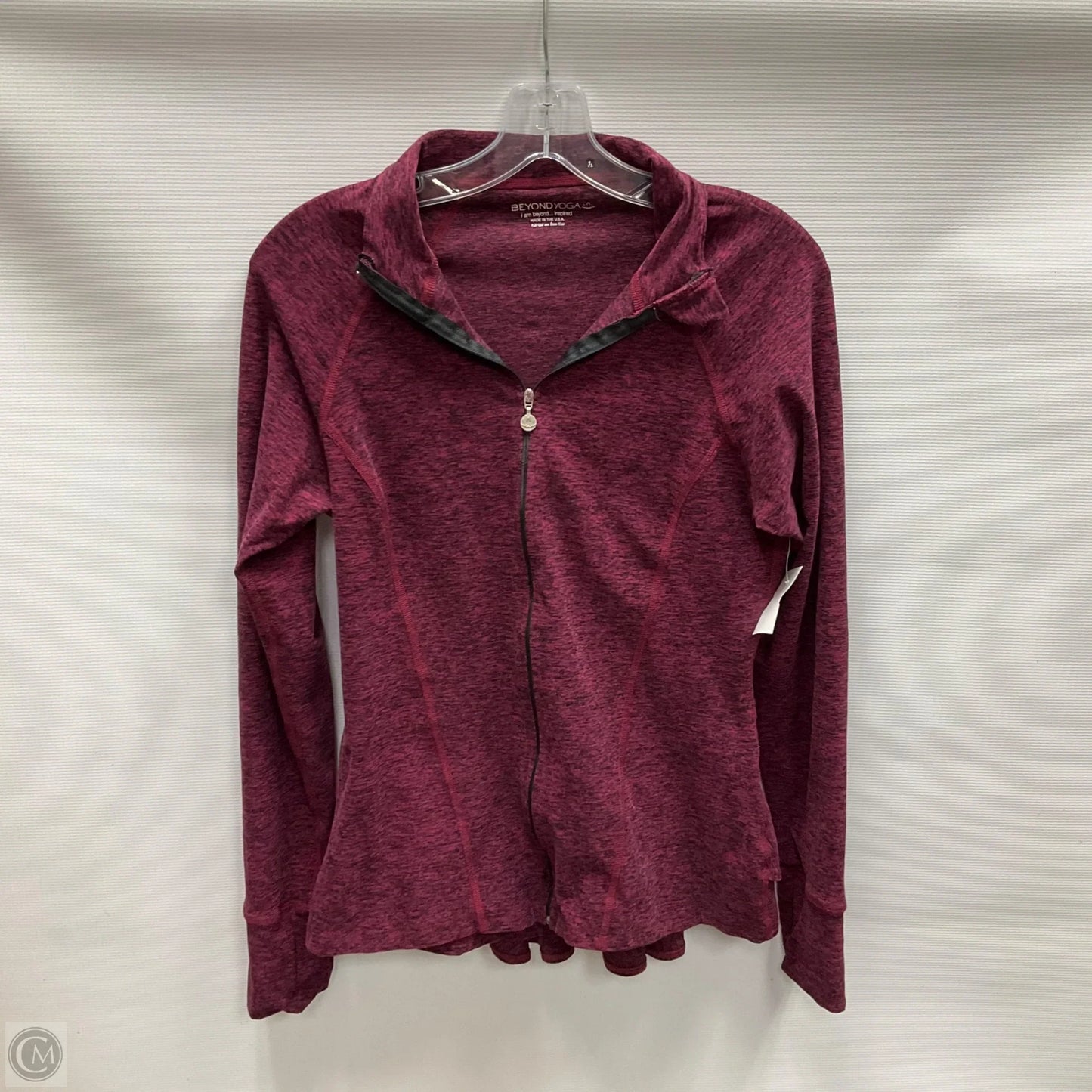 Athletic Jacket By Beyond Yoga In Red, Size: S