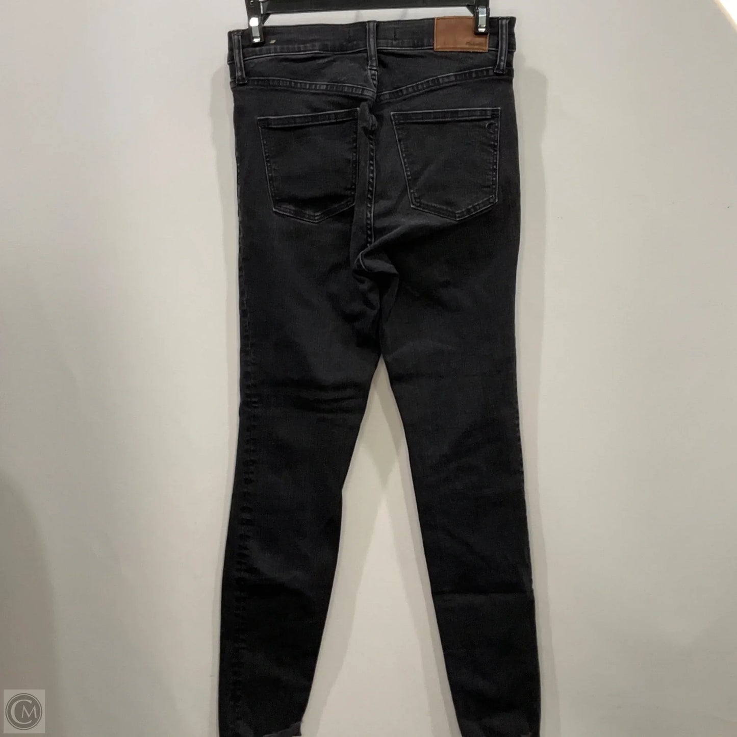 Jeans Skinny By Madewell In Black, Size: 4