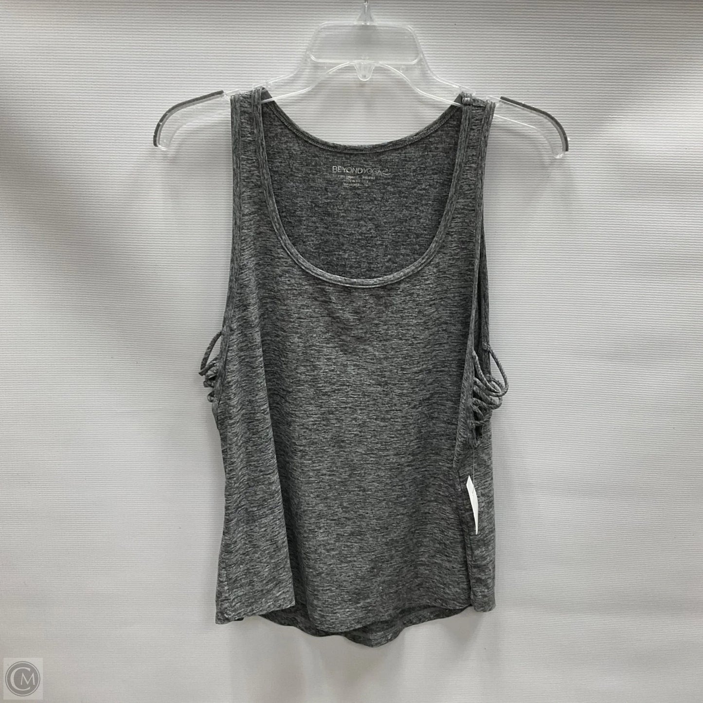 Athletic Tank Top By Beyond Yoga In Grey, Size: M