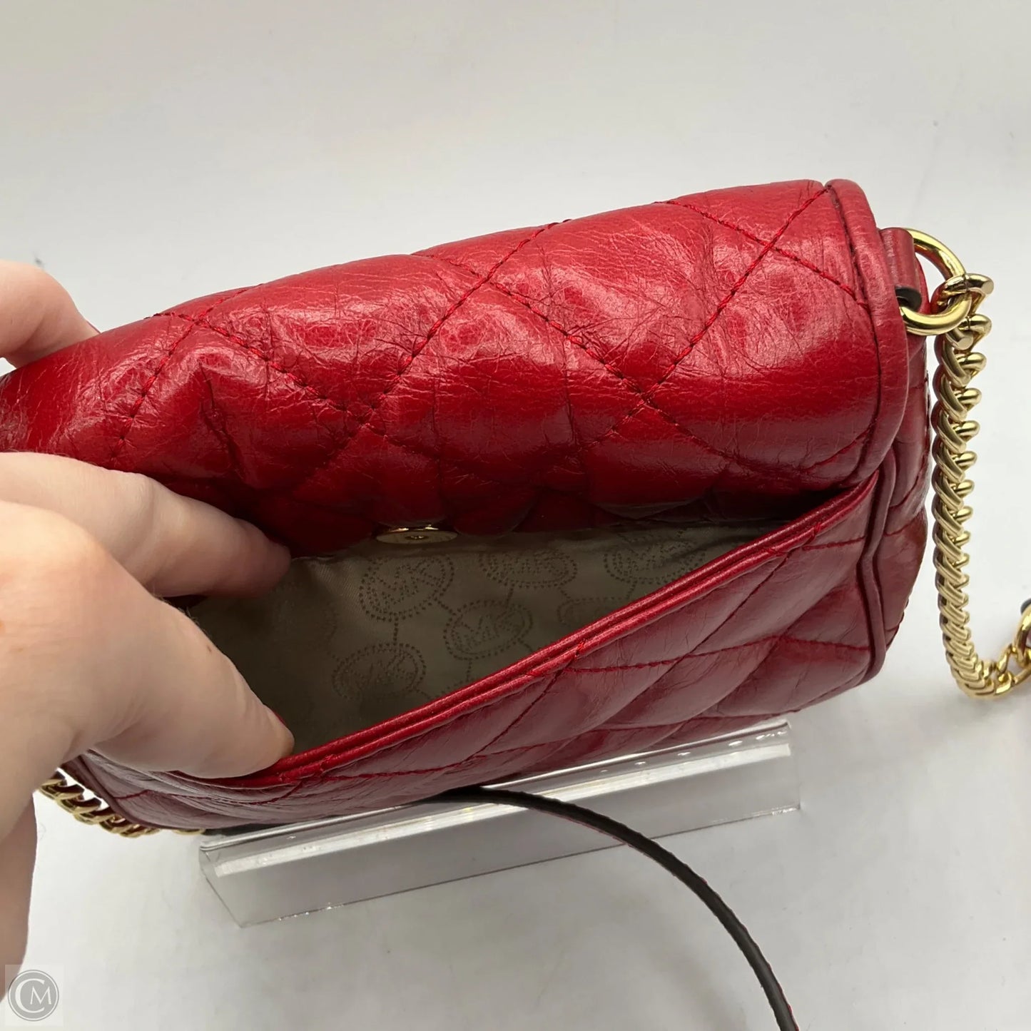 Crossbody Designer By Michael Kors, Size: Small