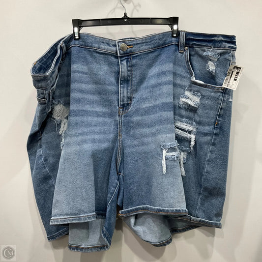 Shorts By Lane Bryant In Blue, Size: 3x