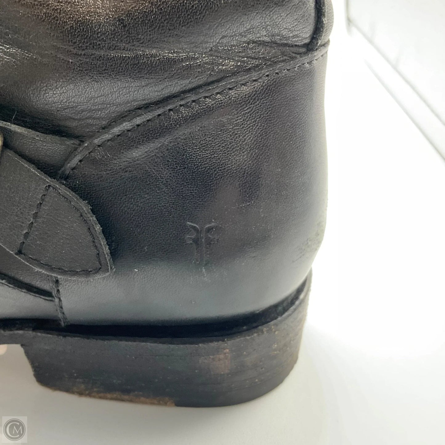 Boots Designer By Frye In Black, Size: 7.5