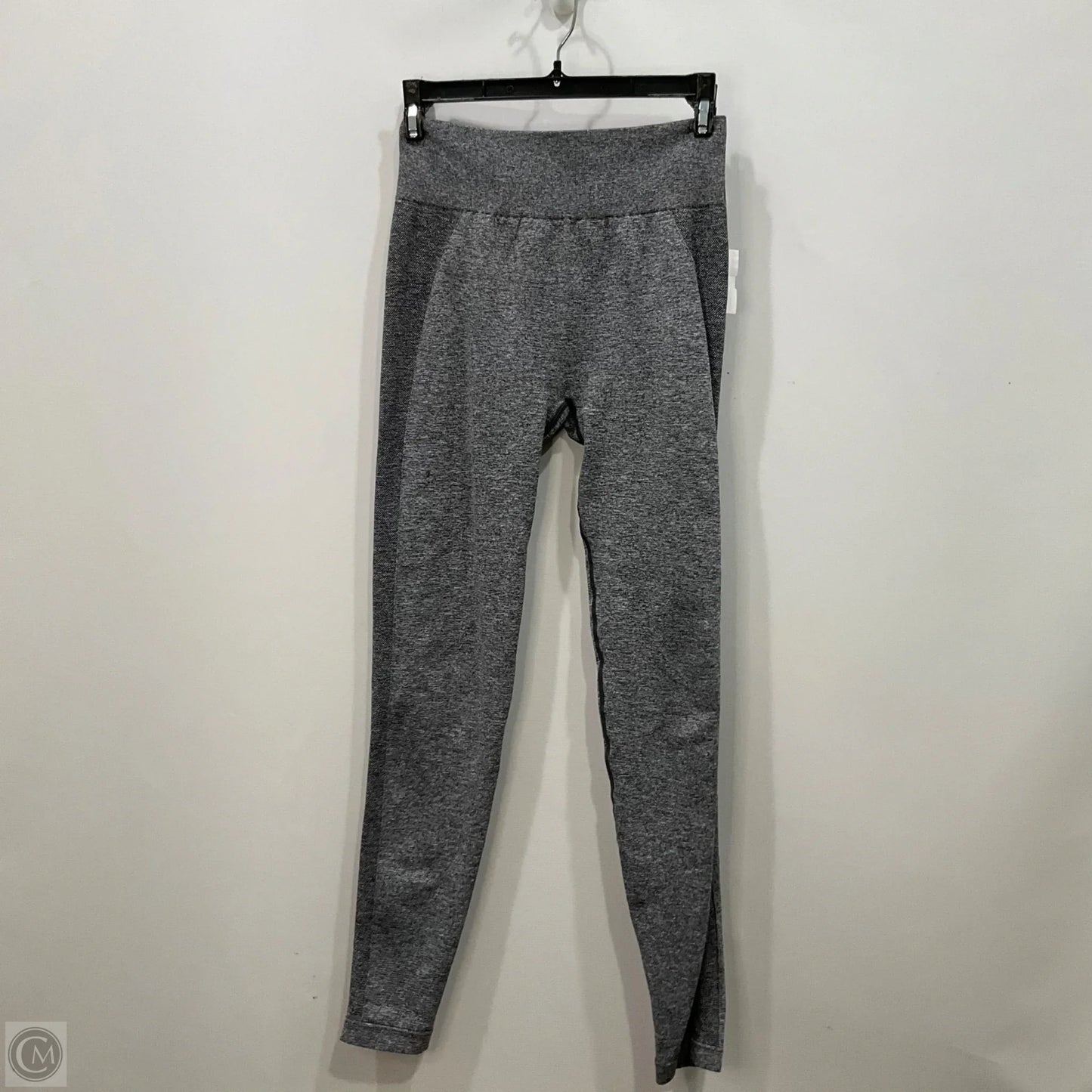 Athletic Leggings By Gym Shark In Grey & Purple, Size: S