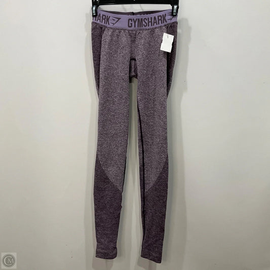 Athletic Leggings By Gym Shark In Purple, Size: Xs
