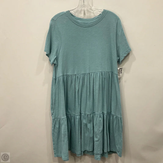 Dress Casual Midi By Old Navy In Blue, Size: L