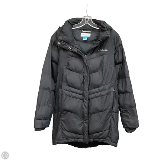 Coat Puffer & Quilted By Columbia In Black, Size: M