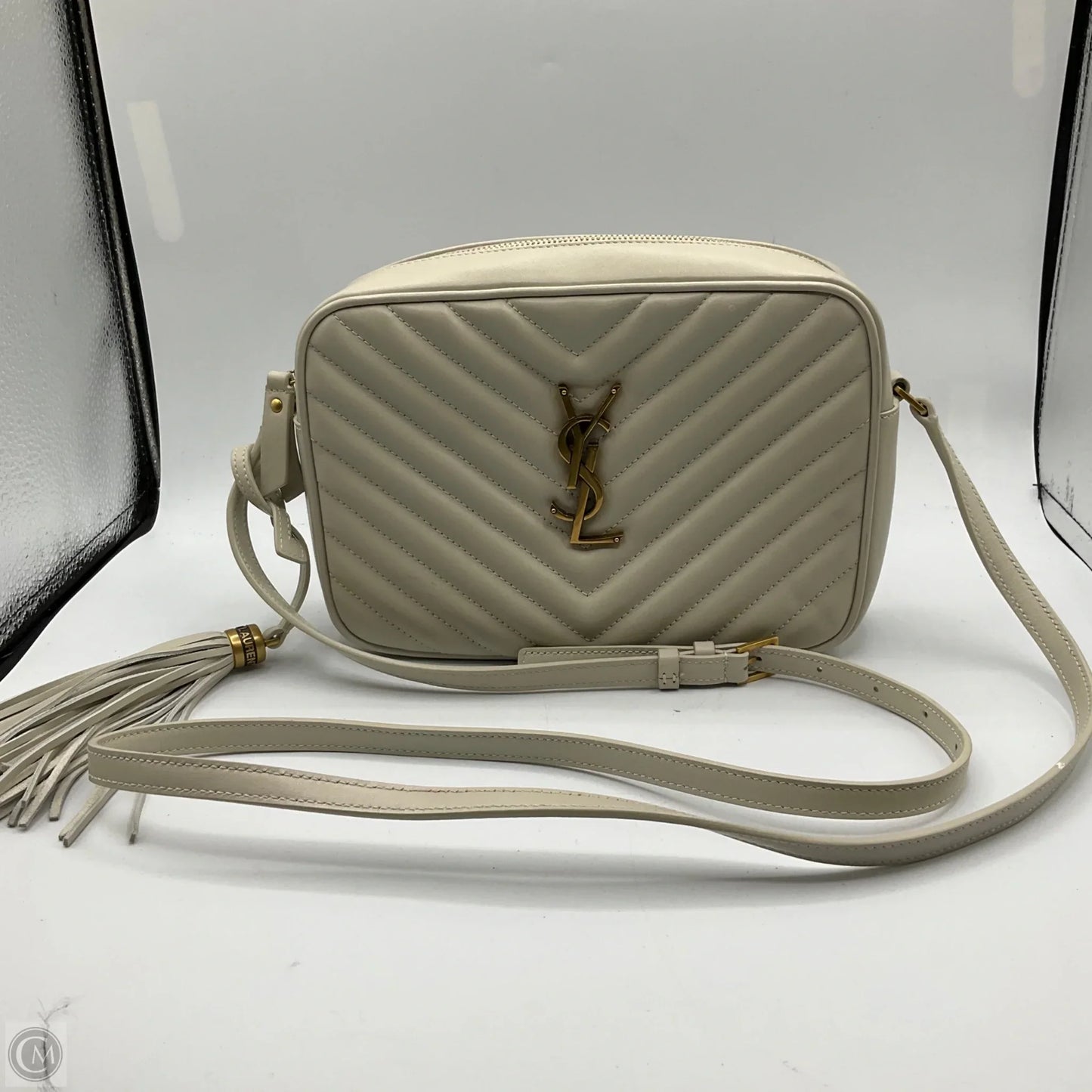 Crossbody Luxury Designer By Yves Saint Laurent, Size: Medium