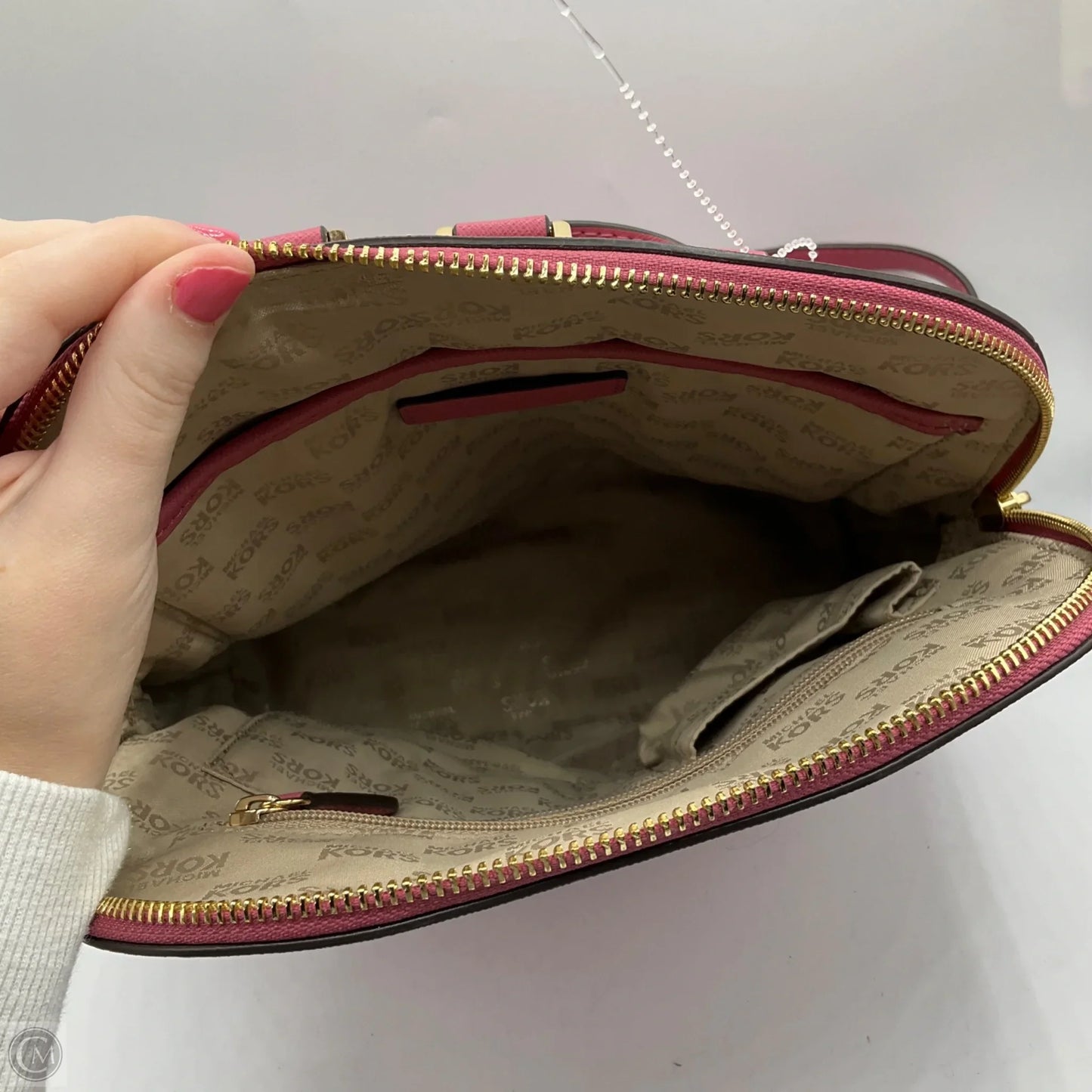 Backpack Designer By Michael Kors, Size: Medium