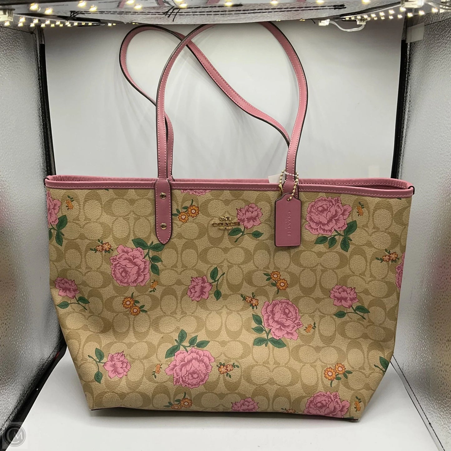 Handbag Designer By Coach, Size: Large