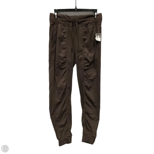 Athletic Pants By Lululemon In Brown, Size: 4