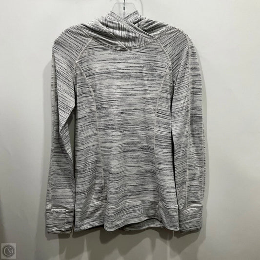 Sweatshirt Hoodie By Lululemon In Grey, Size: 6