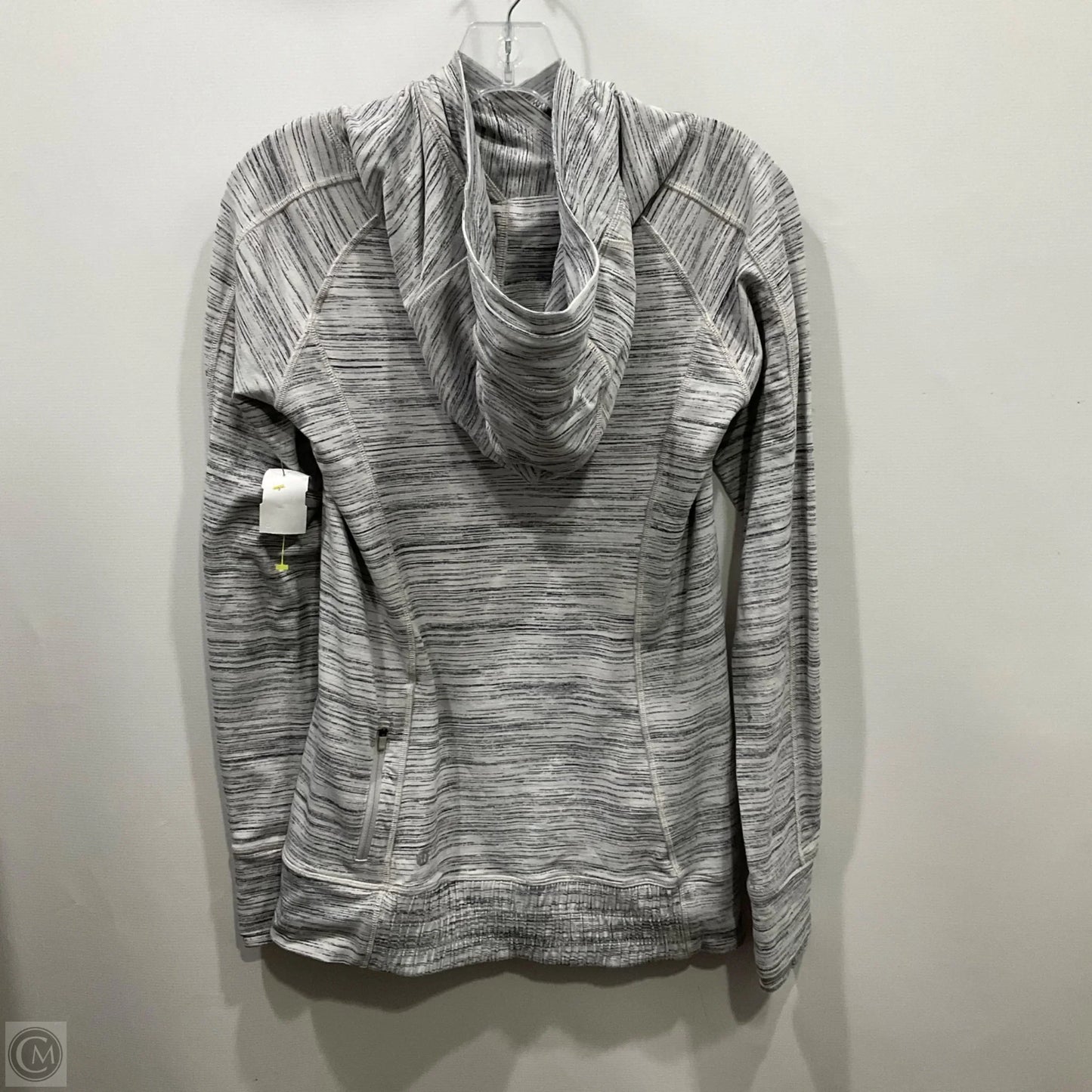 Sweatshirt Hoodie By Lululemon In Grey, Size: 6