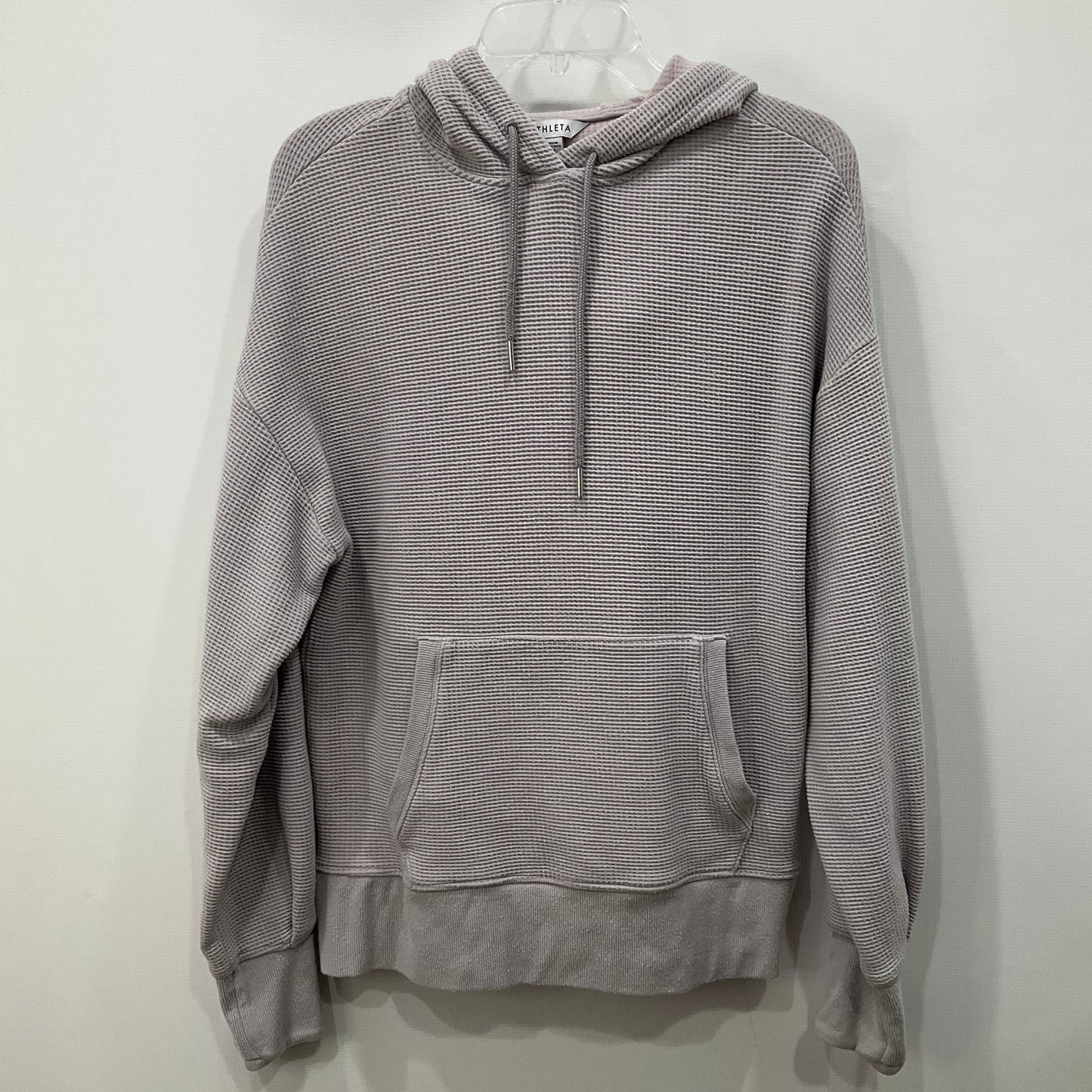 Sweatshirt Hoodie By Athleta In Purple, Size: M