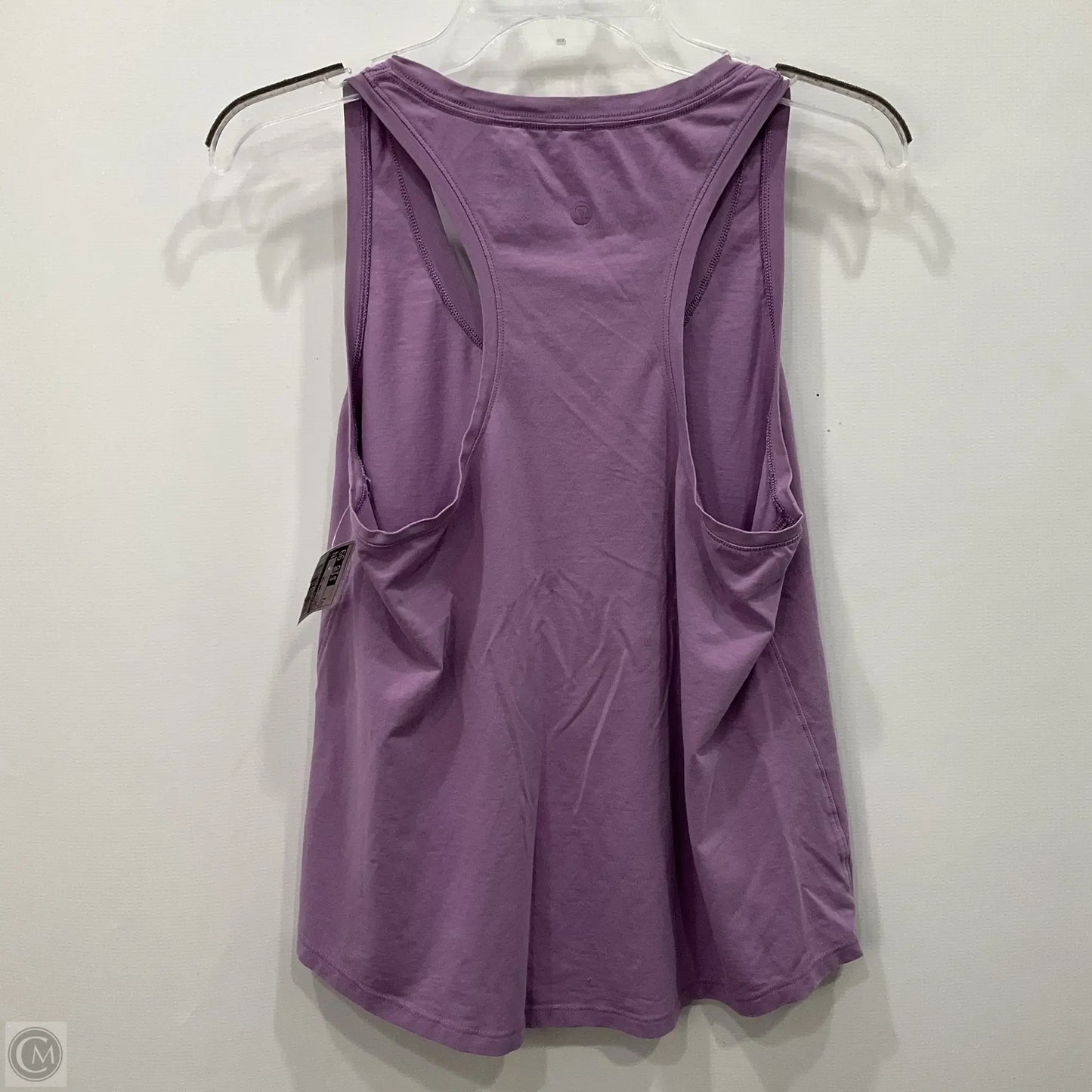 Athletic Tank Top By Lululemon In Purple, Size: 8