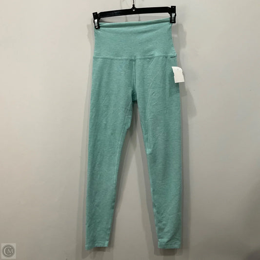 Athletic Leggings By Beyond Yoga In Blue, Size: Xxs