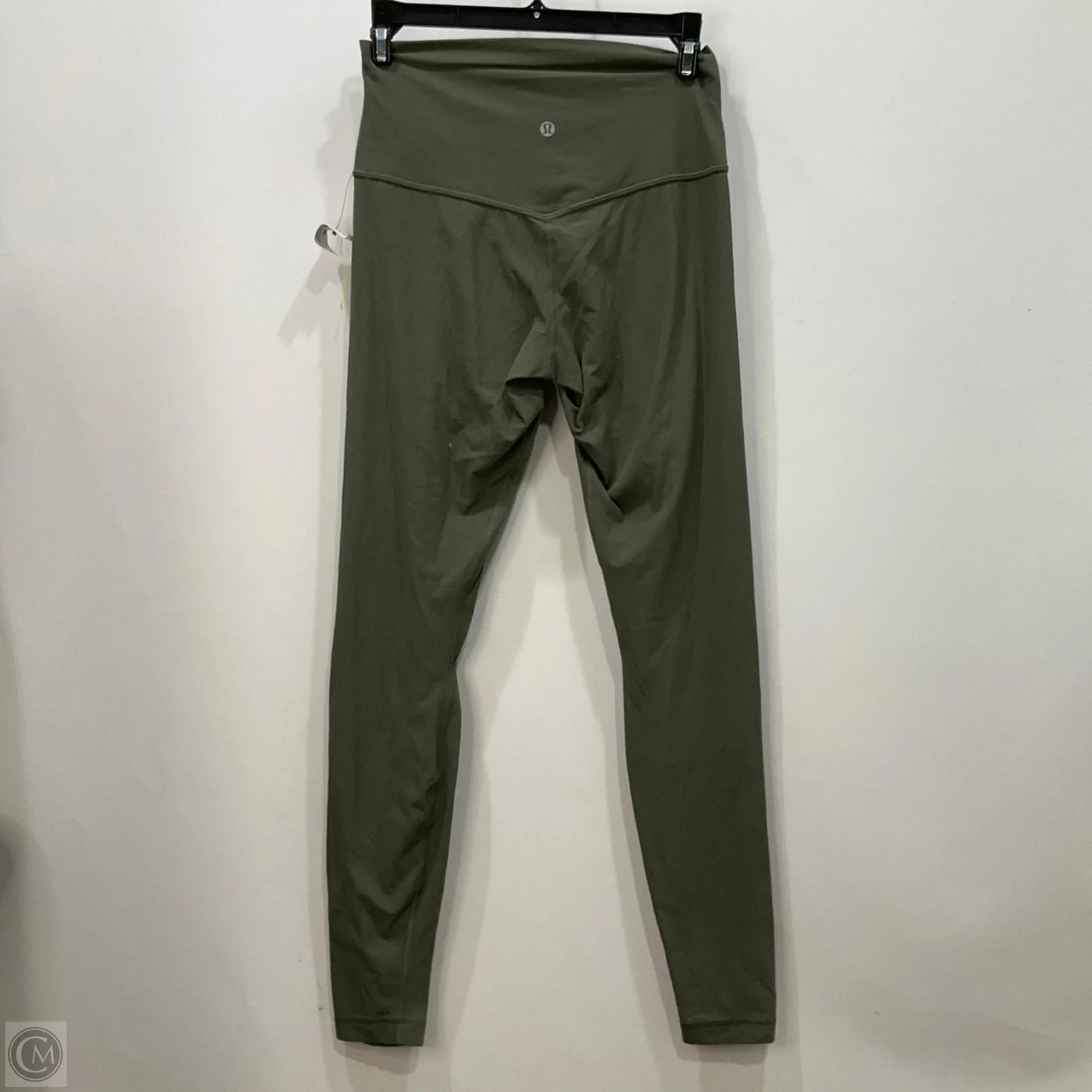 Athletic Leggings By Lululemon In Green, Size: 8