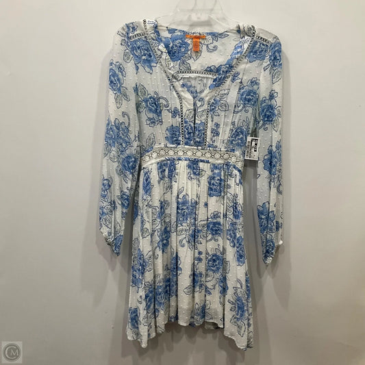 Dress Casual Short By Chelsea And Violet In Blue & White, Size: Xs