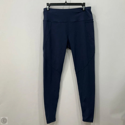 Athletic Leggings By Sweaty Betty In Navy, Size: 8