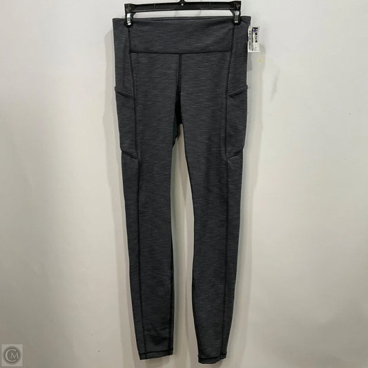 Athletic Leggings By Lululemon In Grey, Size: 6
