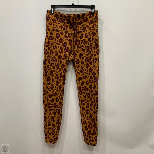 Athletic Leggings By Gapfit In Animal Print, Size: M