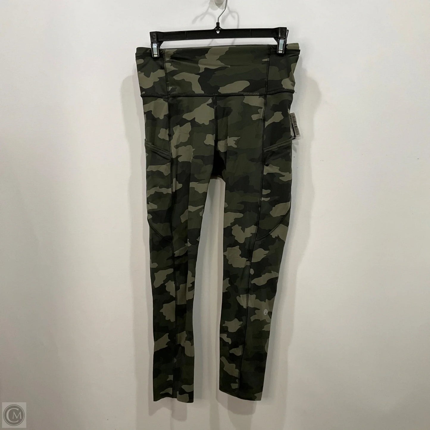 Athletic Leggings By Lululemon In Camouflage Print, Size: 6