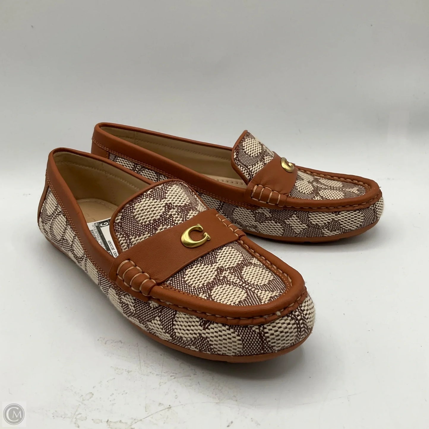 Shoes Designer By Coach In Brown, Size: 6.5