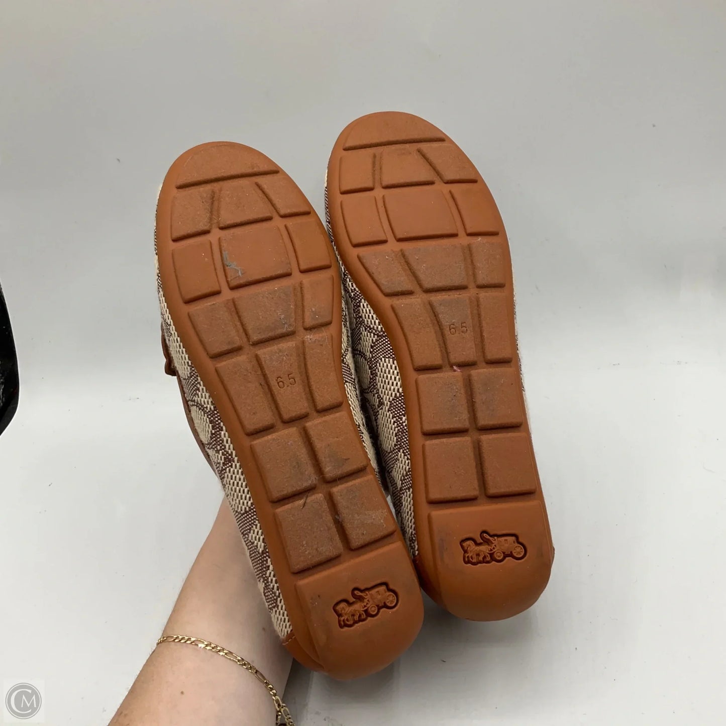 Shoes Designer By Coach In Brown, Size: 6.5