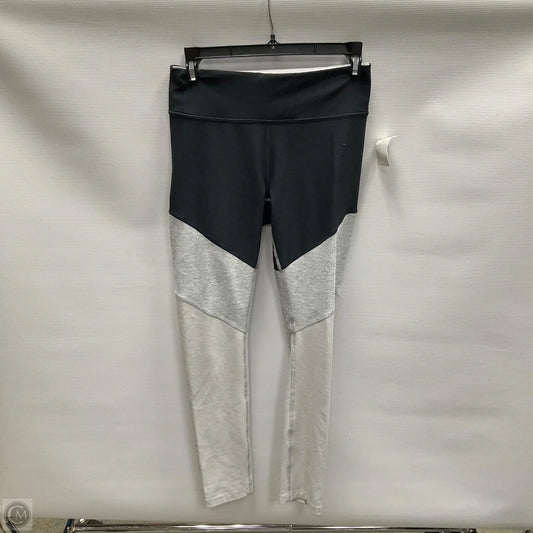 Athletic Leggings By Outdoor Voices In Black & Grey, Size: S
