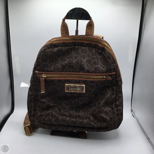Backpack By Calvin Klein, Size: Medium