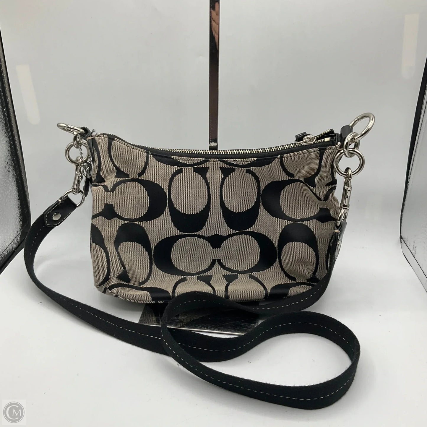 Crossbody Designer By Coach, Size: Small