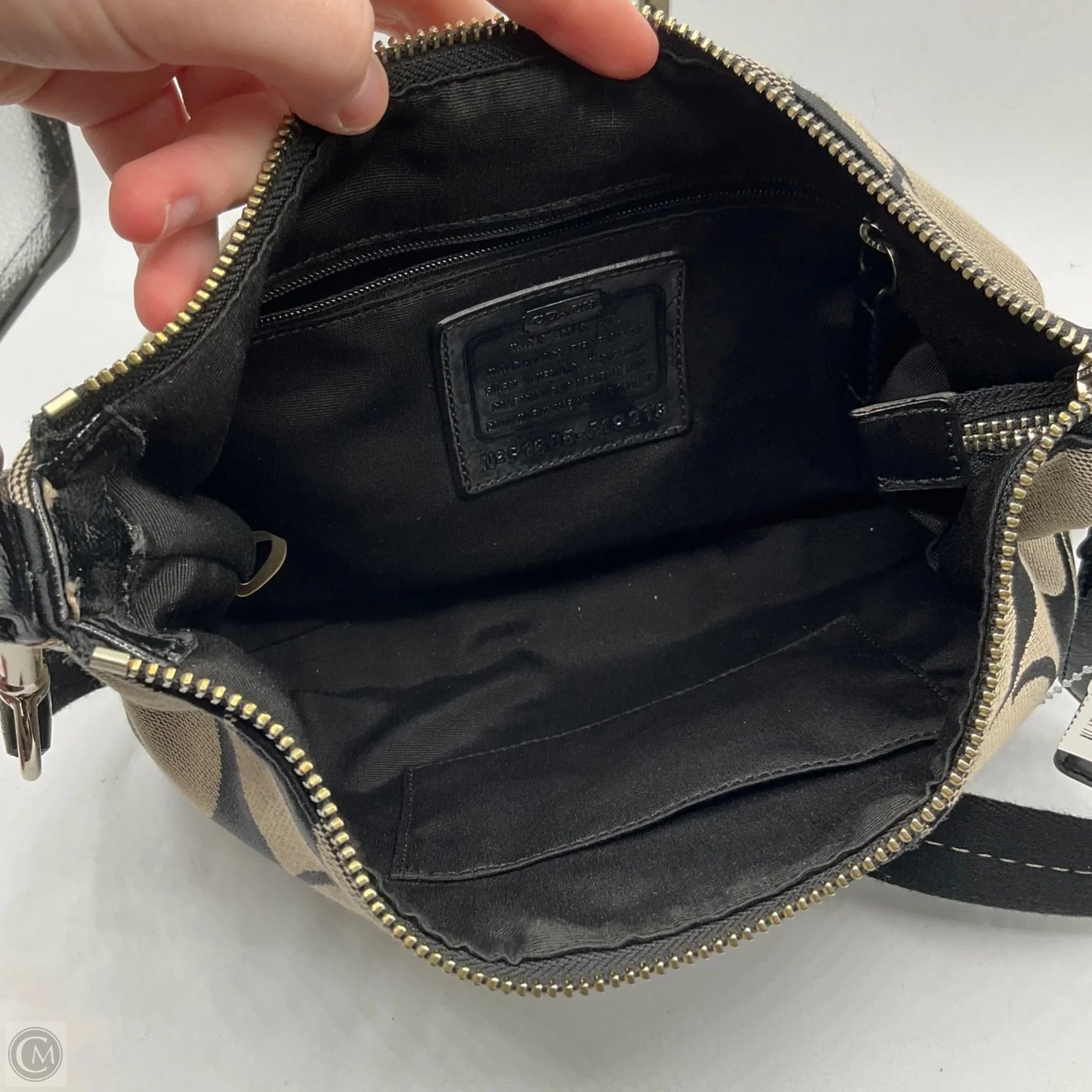 Crossbody Designer By Coach, Size: Small