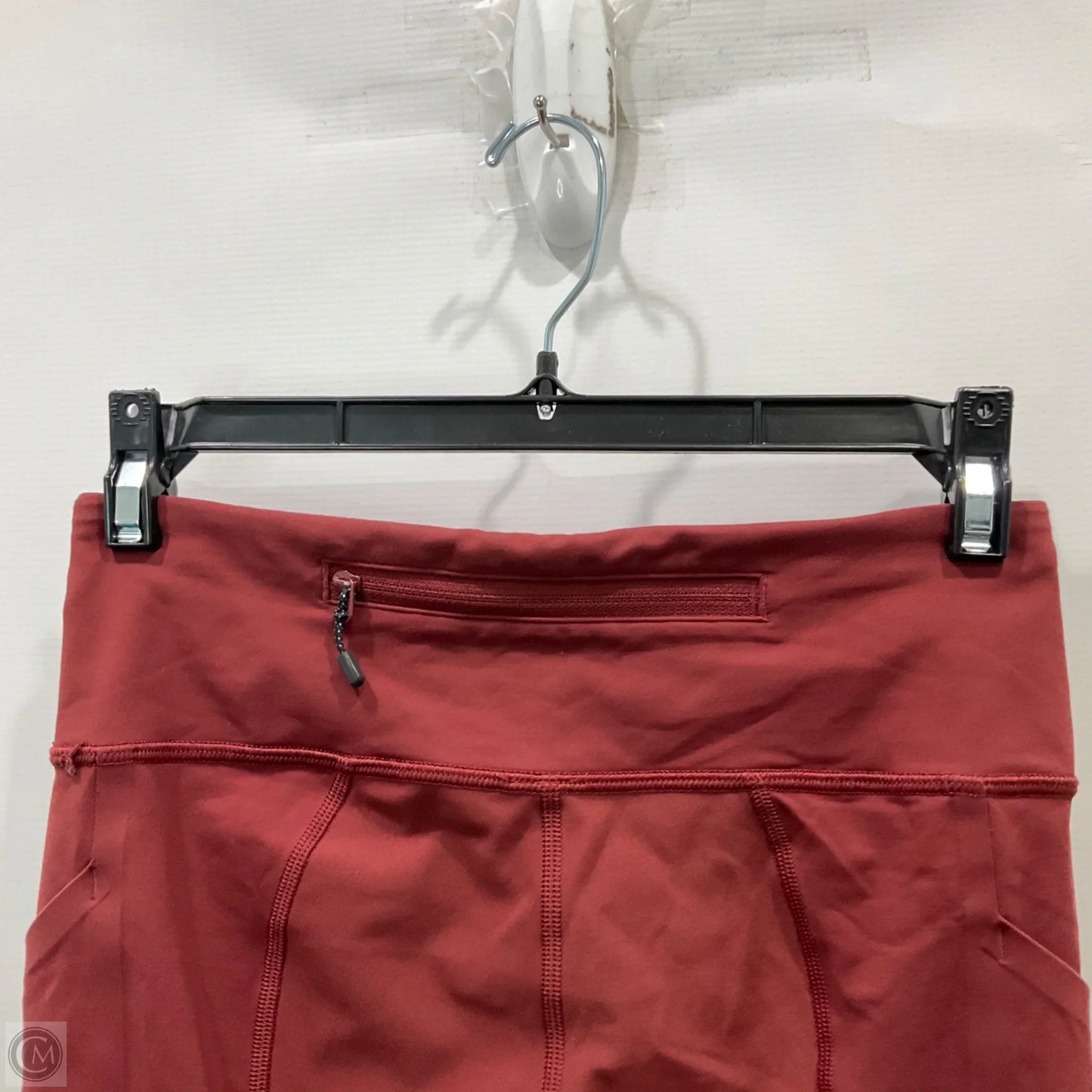 Athletic Leggings Capris By Lululemon In Red, Size: 4