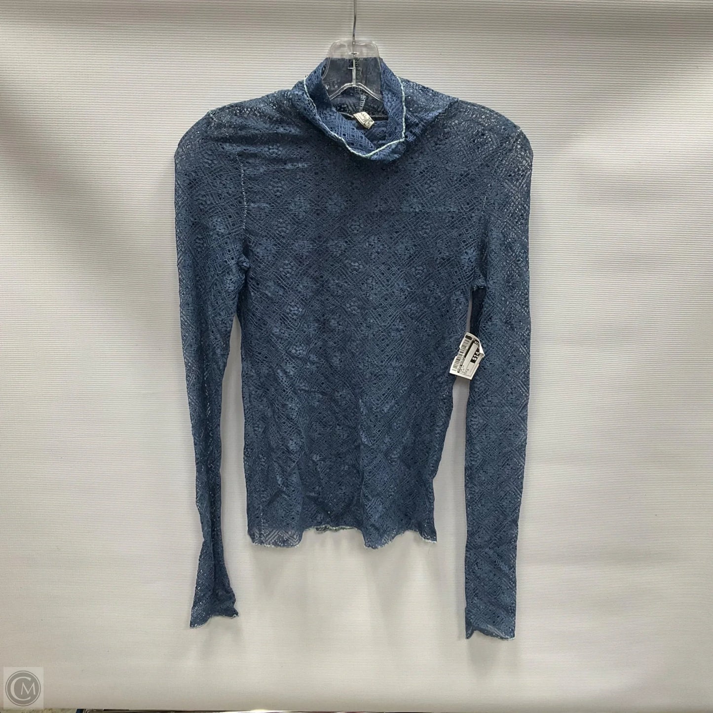Top Long Sleeve By Free People In Blue, Size: S
