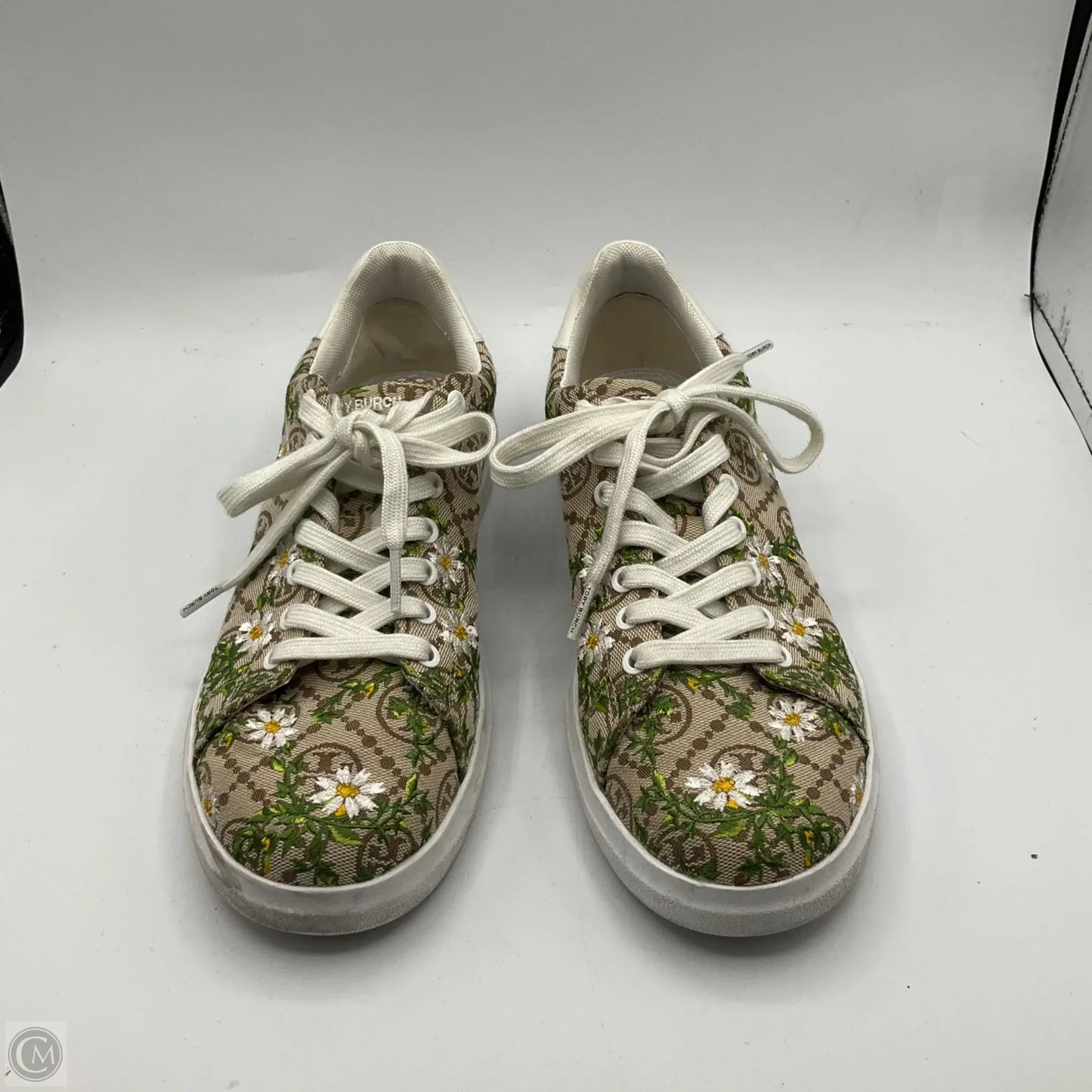 Shoes Designer By Tory Burch In Floral Print, Size: 8