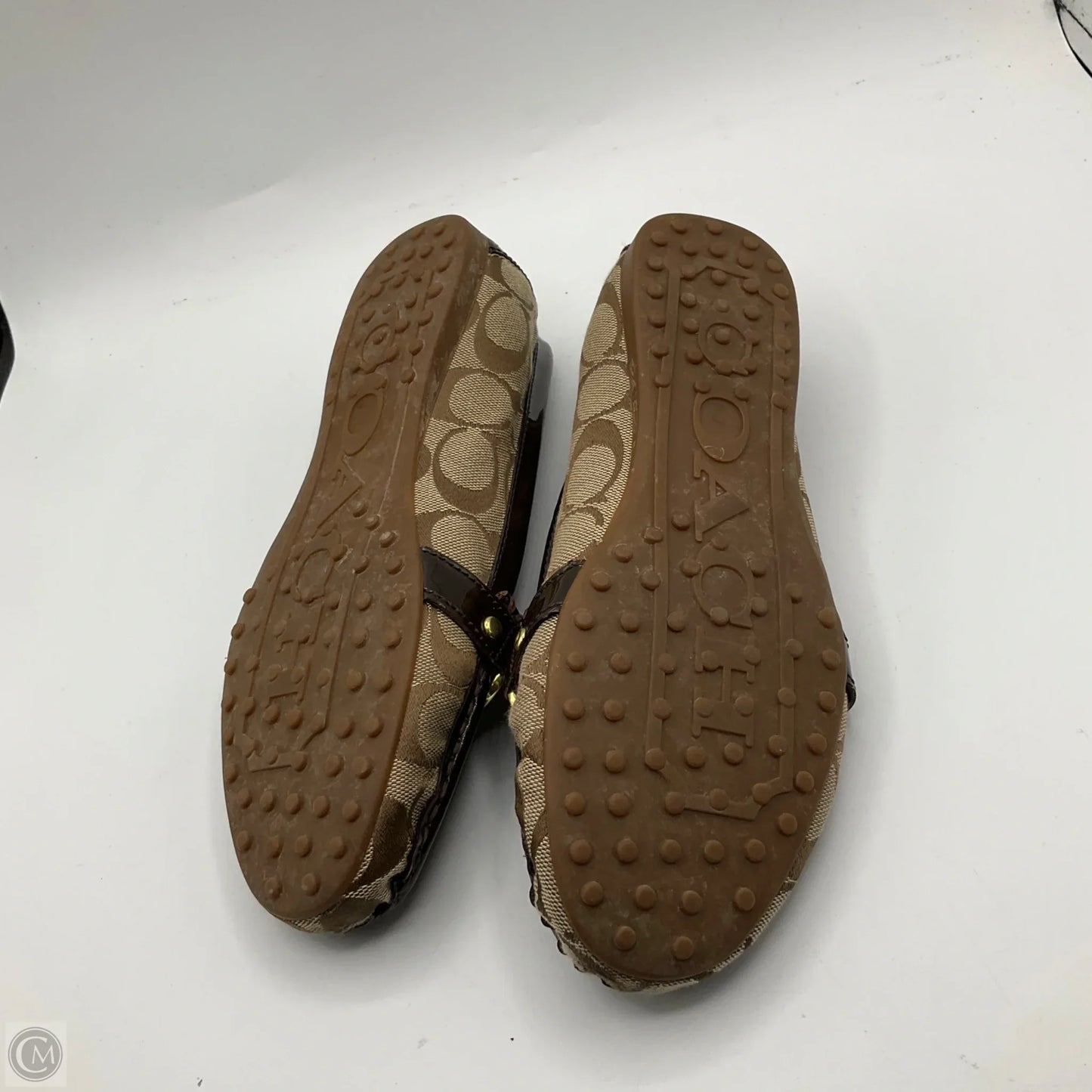 Shoes Designer By Coach In Brown, Size: 6.5