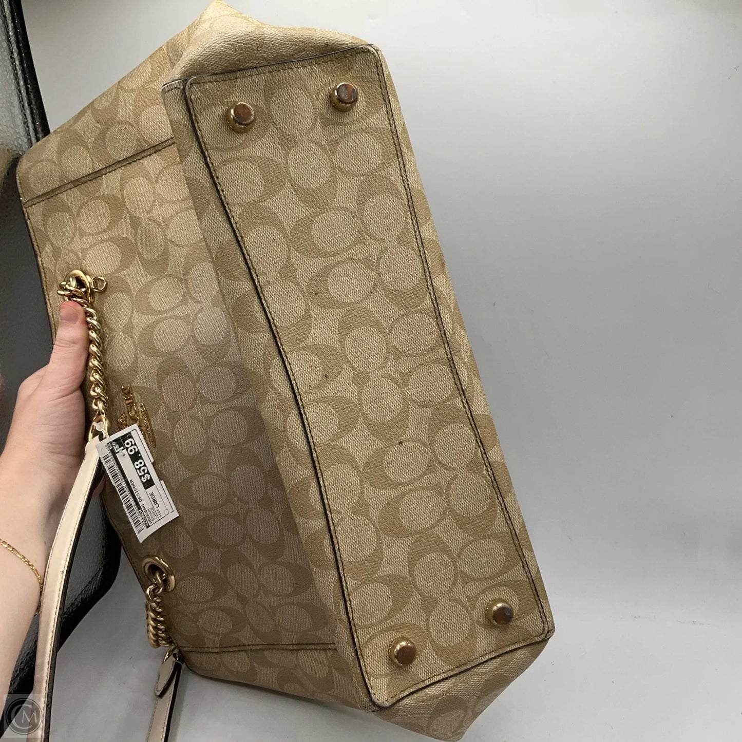 Handbag Designer By Coach, Size: Large