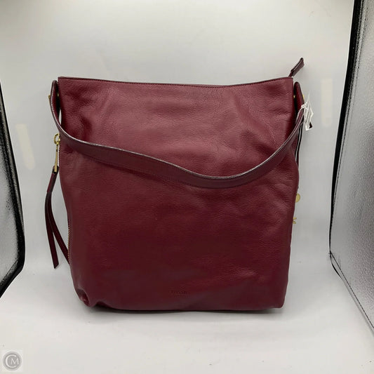 Handbag By Fossil, Size: Large