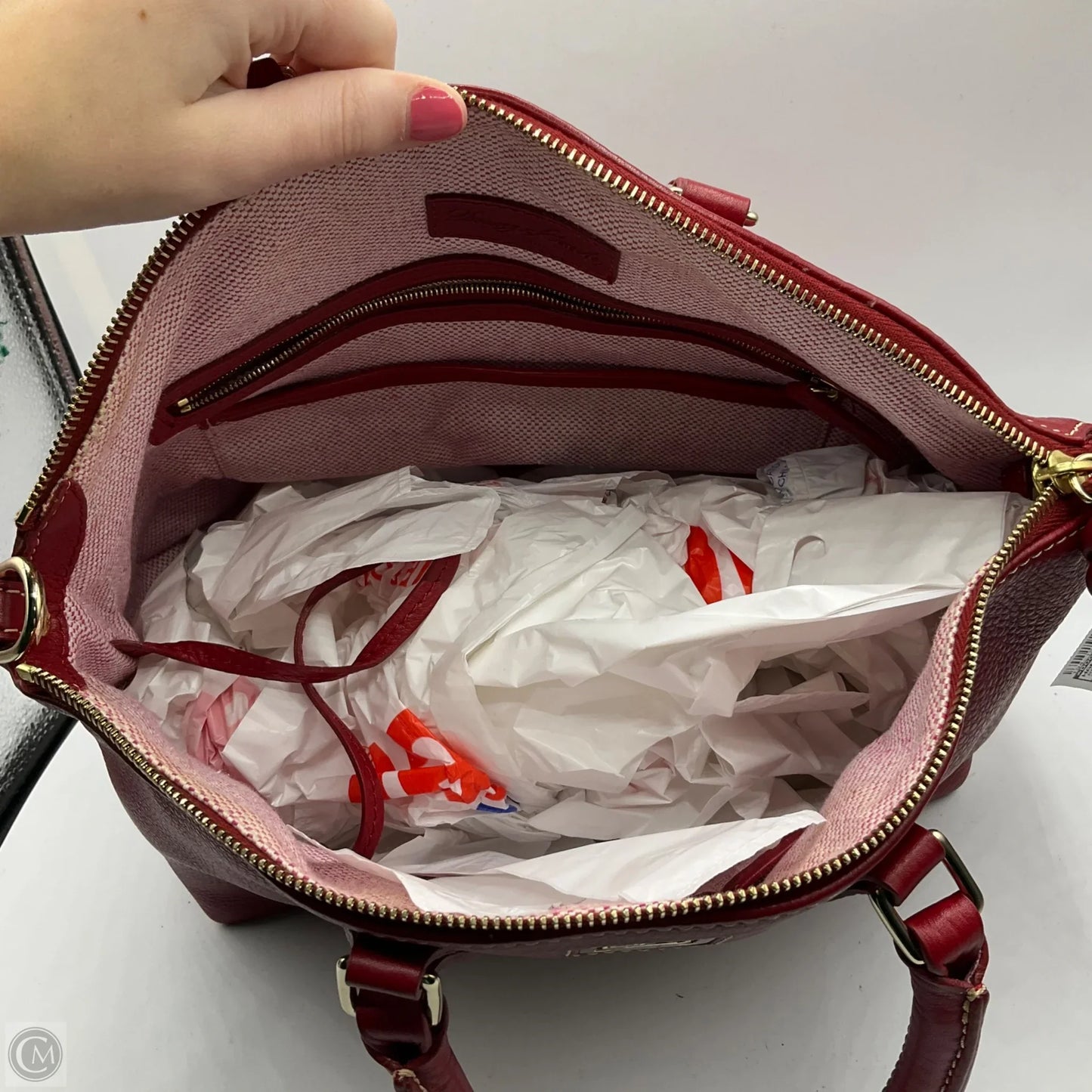 Handbag Designer By Dooney And Bourke, Size: Large