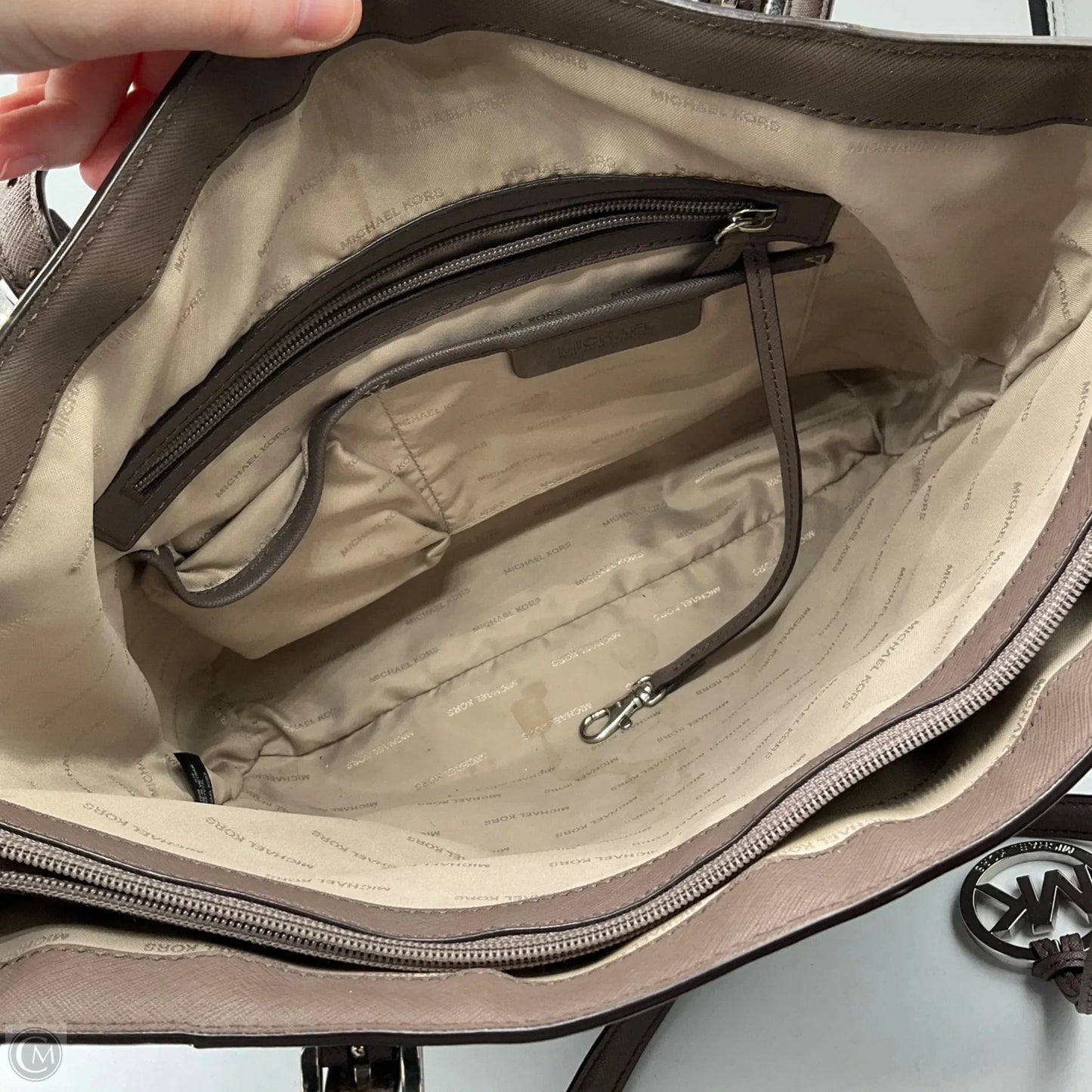 Handbag Designer By Michael Kors, Size: Large