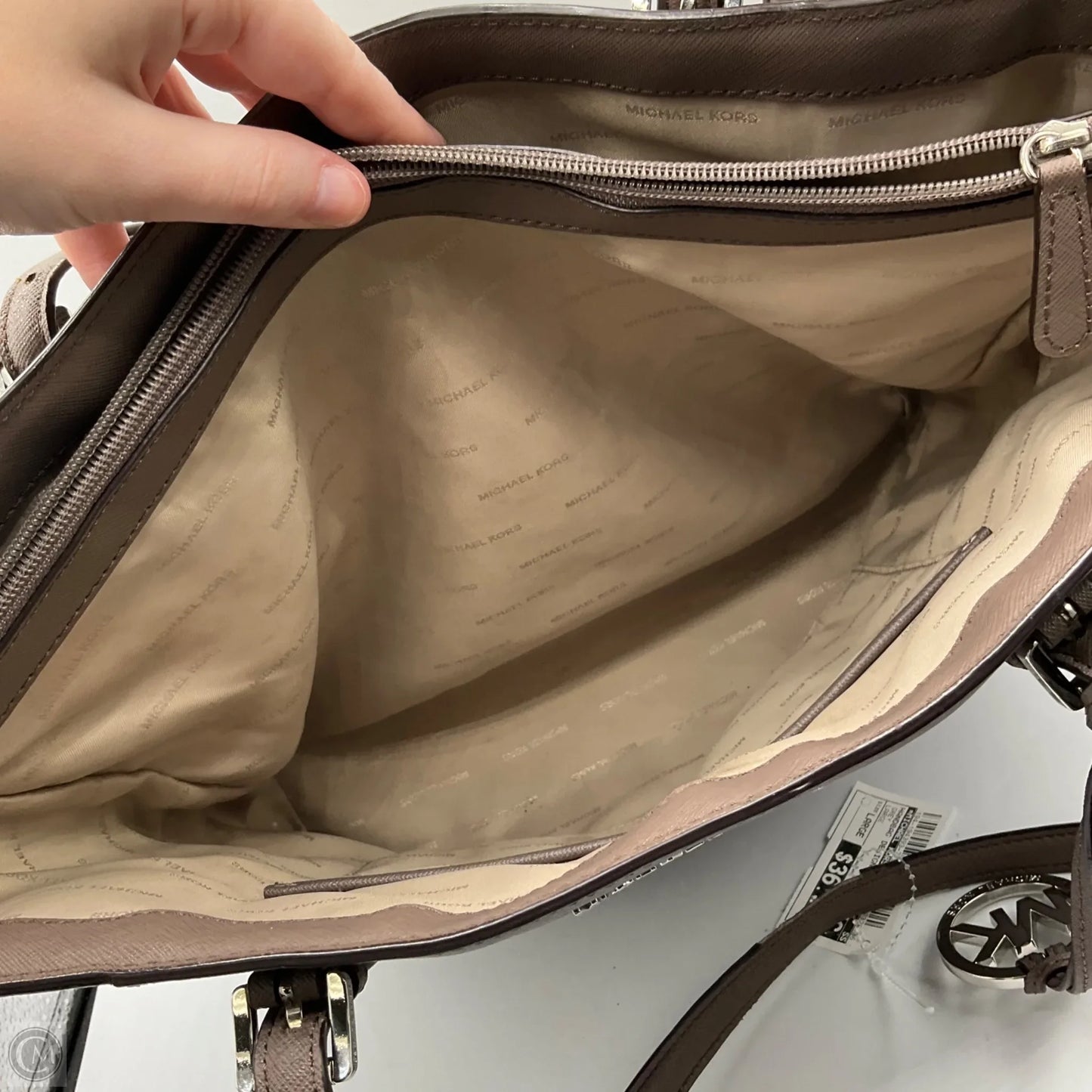 Handbag Designer By Michael Kors, Size: Large