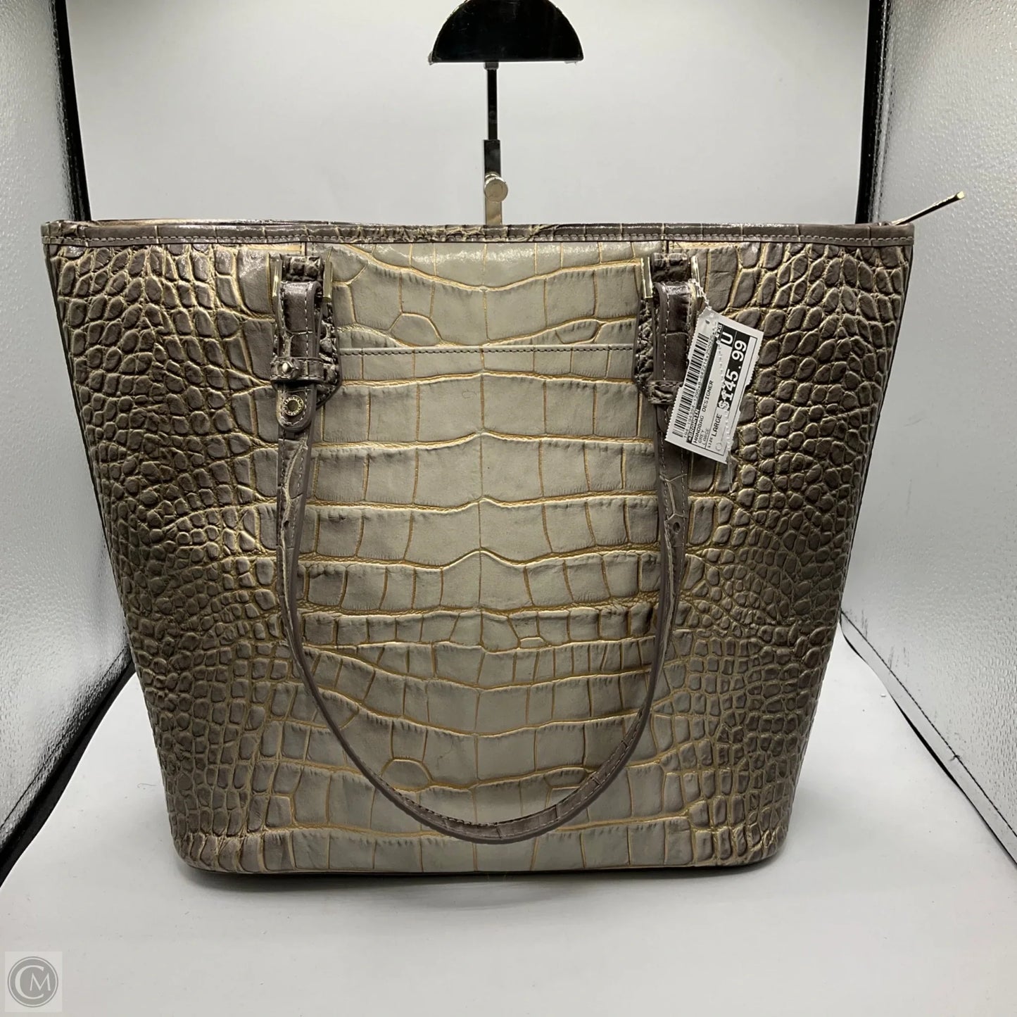 Handbag Designer By Brahmin, Size: Large