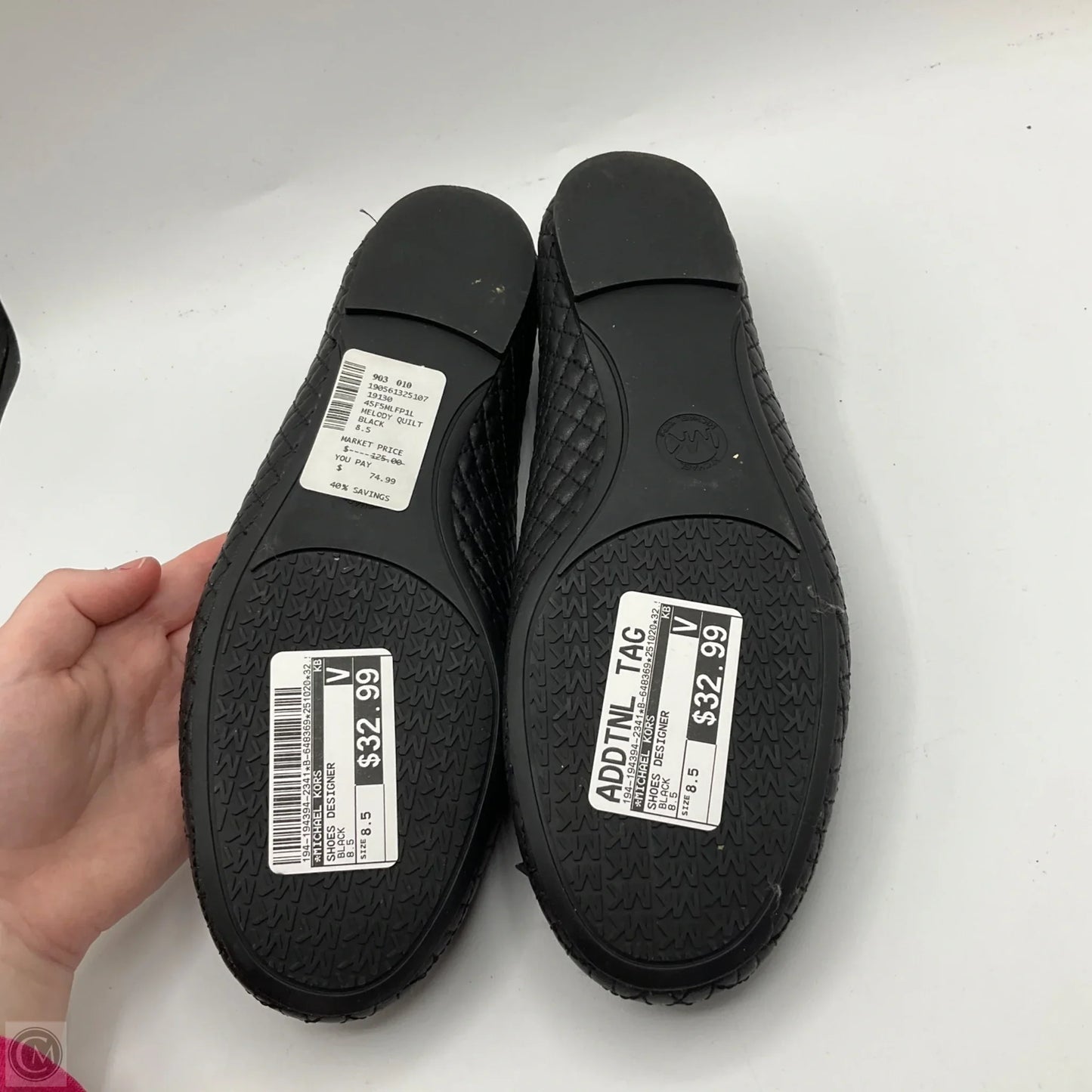 Shoes Designer By Michael Kors In Black, Size: 8.5