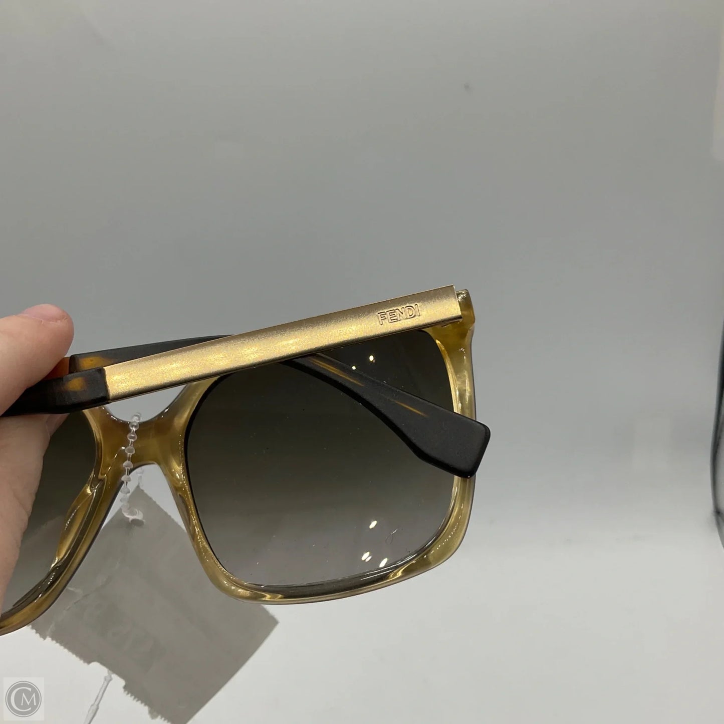 Sunglasses Luxury Designer By Fendi, Size: Medium