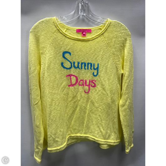 Sweater Designer By Lilly Pulitzer In Yellow, Size: S