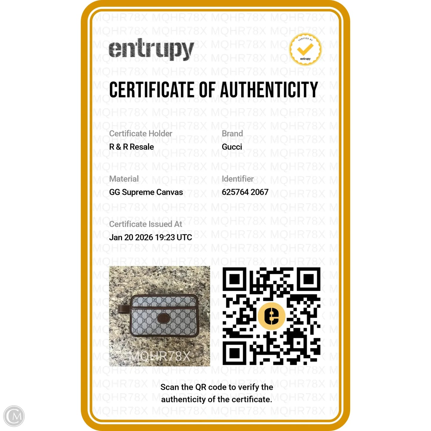 Clutch Luxury Designer By Gucci, Size: Large