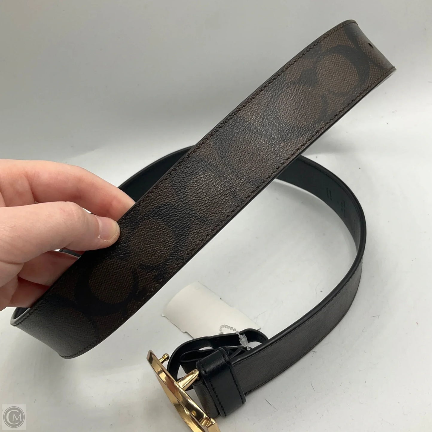 Belt Designer By Coach, Size: Medium